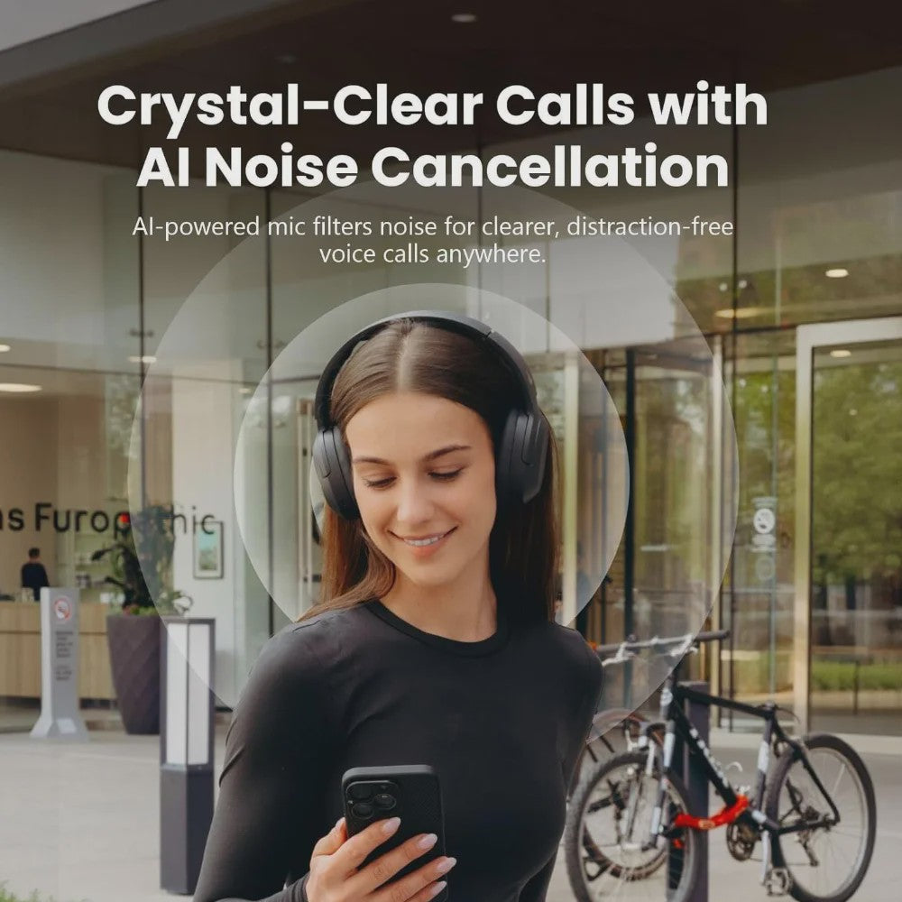 Edifier W820NB Plus Over Ear Koptelefoon: 88u Batterij, ANC, Hi-Res Audio & Bluetooth