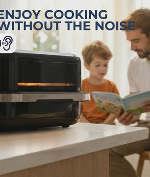 Veelzijdige 11-in-1 Pizzaoven & Airfryer - Perfect voor 12-inch Pizza's