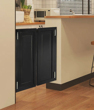 Houten Dubbele Scharnierdeuren 90x40cm - Zwaaiend voor Corridors & Trappen
