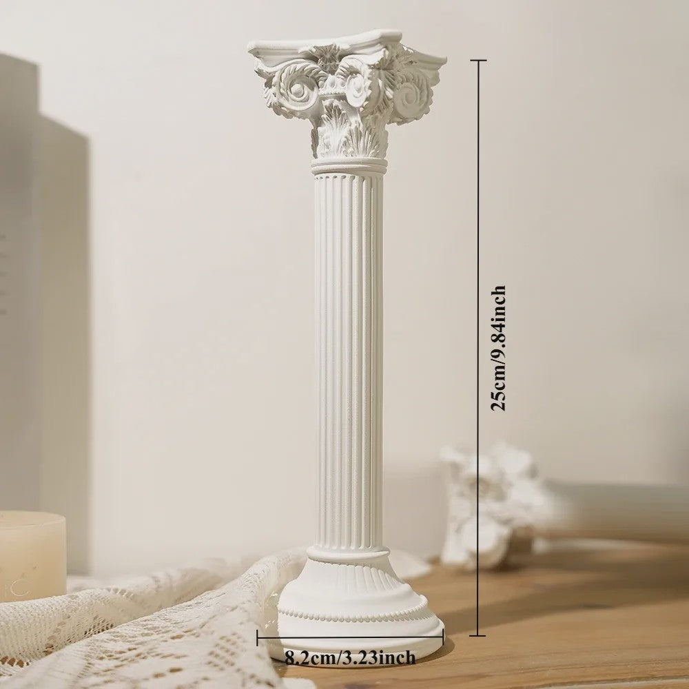 Klassieke Romeinse Zuil Decoratie - Griekse Tempel Stijl Zuiltje