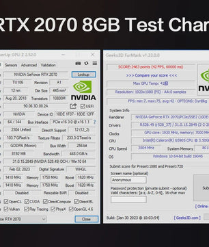 MLLSE RTX 2070 Gaming Grafische Kaart - 8GB GDDR6, Dual-Fan Koeling, PCI-E 3.0