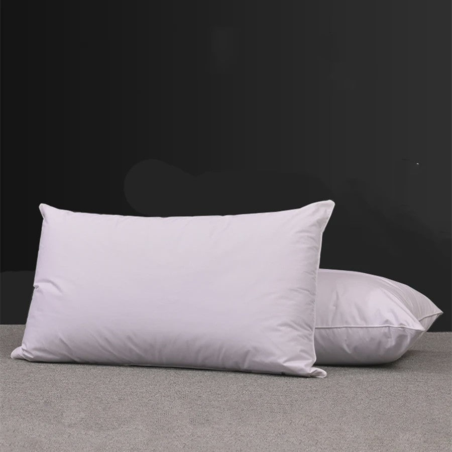 Luxe 100% Witte Ganzendons Kussen - Hotelkwaliteit & Orthopedisch Comfort