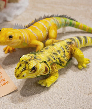 Zachte Baardagaam Pluche Speelgoed - 50cm Realistisch Reptiel Knuffel, Cadeau & Decoratie