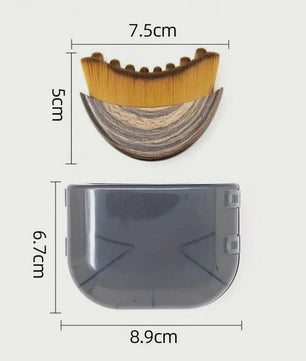 Lymfatische Contour Gezichtsbruis - Ergonomische Massage Tool voor Gezicht & Lichaam