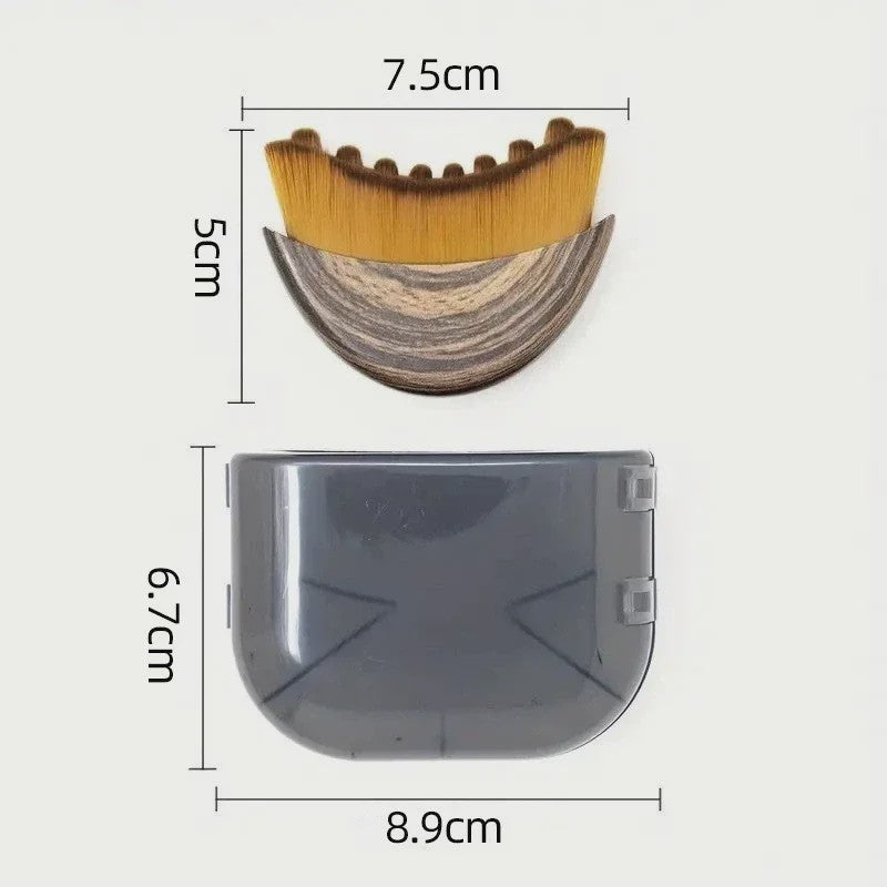 Lymfatische Contour Gezichtsbruis - Ergonomische Massage Tool voor Gezicht & Lichaam