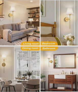Draadloze Wandlamp met Afneembare Batterijlamp en Afstandsbediening - 15 Kleuren