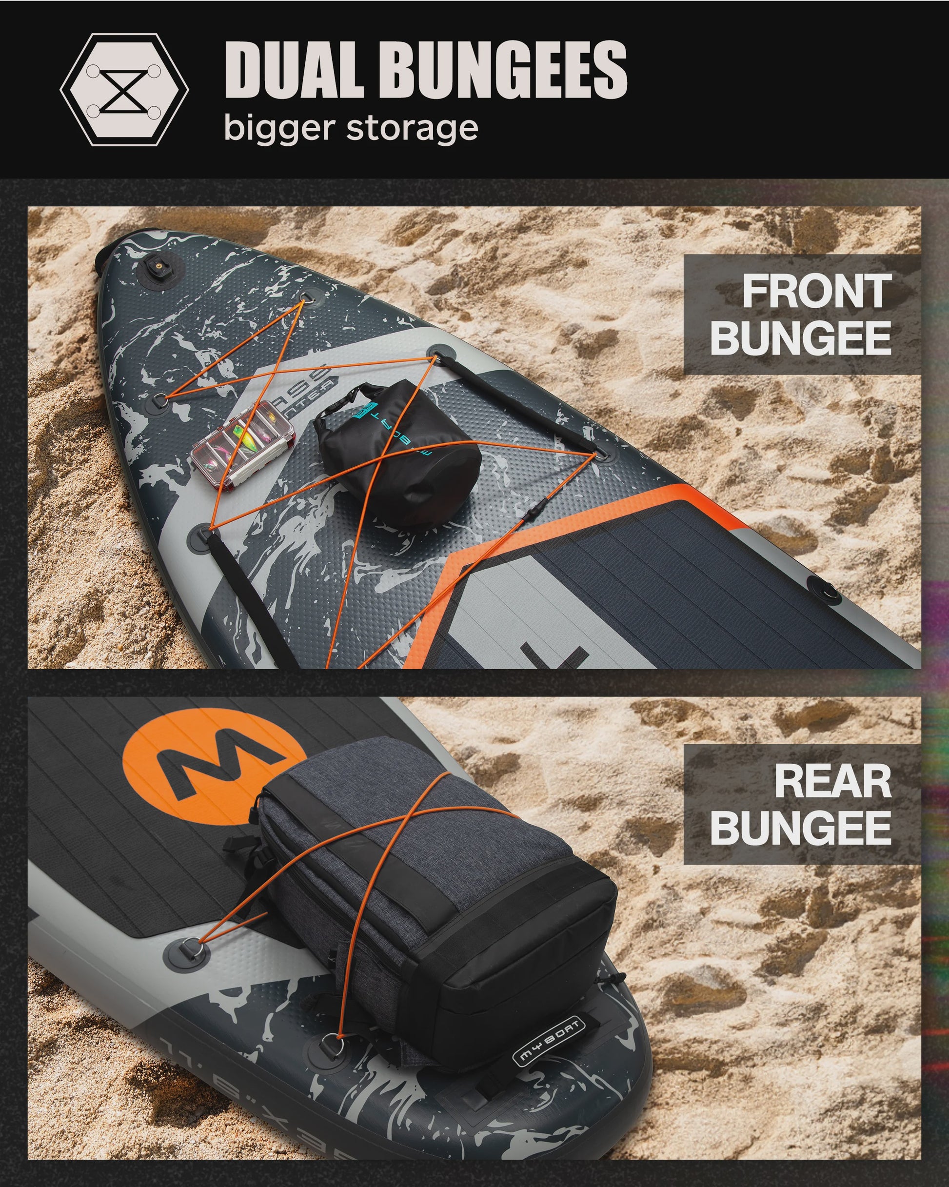 Myboat Opblaasbaar SUP Board 11'6'' Extra Breed - Ideaal voor Vissen & Staand Peddelen