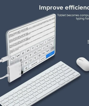 USB-C 3-in-1 Hub: SD/TF Kaartlezer & USB Poort voor Telefoon, Tablet & Laptop