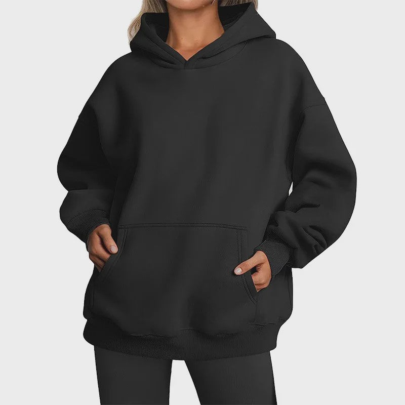 Oversized Fleece Hoodie Dames & Heren - Warm & Stijlvol voor Lente/Herfst