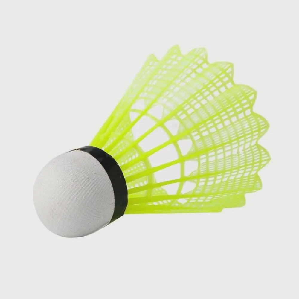 Nylon Badmintonshuttles - Set van 12 - Duurzaam & Stabiel voor Training