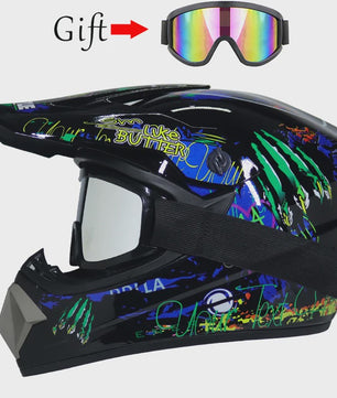 Off-Road Motorcross Helm voor Kinderen & Jongeren - Veilig & Stijlvol