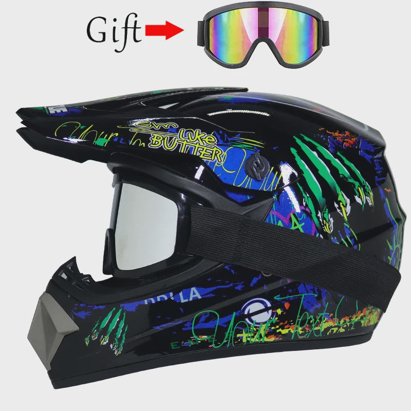 Off-Road Motorcross Helm voor Kinderen & Jongeren - Veilig & Stijlvol