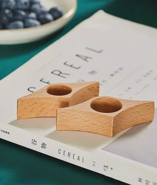 Houten Duim Boekenlegger - Eén Hand Lezen Boeksteun