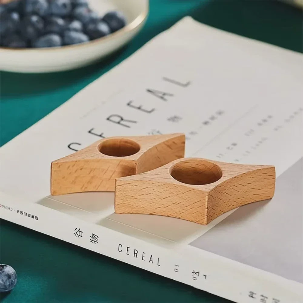 Houten Duim Boekenlegger - Eén Hand Lezen Boeksteun