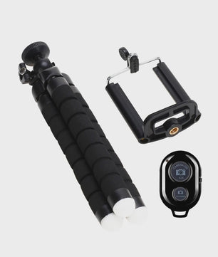 Flexibele Octopus Tripod voor Smartphone & Camera met Afstandsbediening