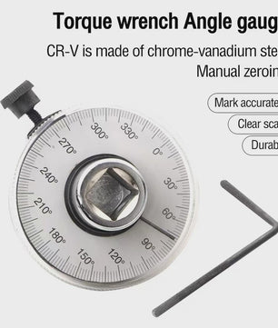 Momentsleutel met Gradenmeter - Precisie voor Autoreparatie