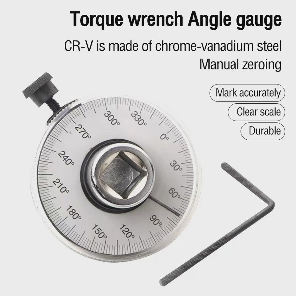 Momentsleutel met Gradenmeter - Precisie voor Autoreparatie