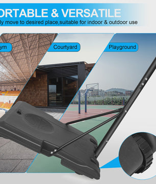 Draagbare Basketbalpaal Verstelbaar 170-213 cm met Wielen - Indoor & Outdoor