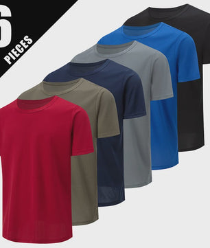 Heren Sneldrogend T-shirt - Comfortabel & Sportief - Meerdere Kleuren & Grote Maten