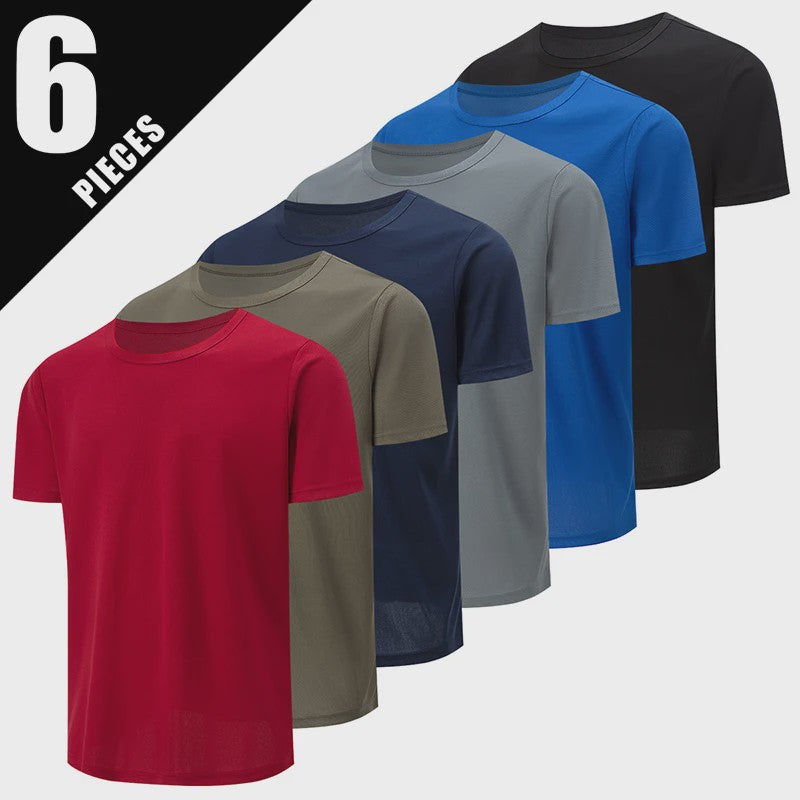 Heren Sneldrogend T-shirt - Comfortabel & Sportief - Meerdere Kleuren & Grote Maten