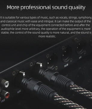 Hifi XLR Kabel Male naar Female - Pure Koper Audio Signaalkabel voor Microfoon & Mixer