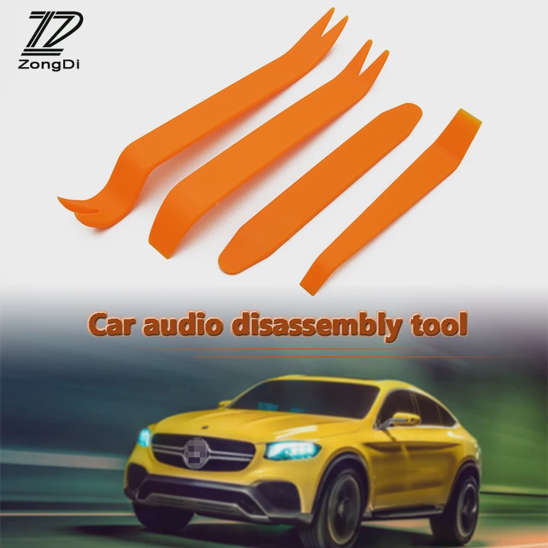 Auto Interieur Demontage Tool Set - 4 Delig voor Diverse Merken