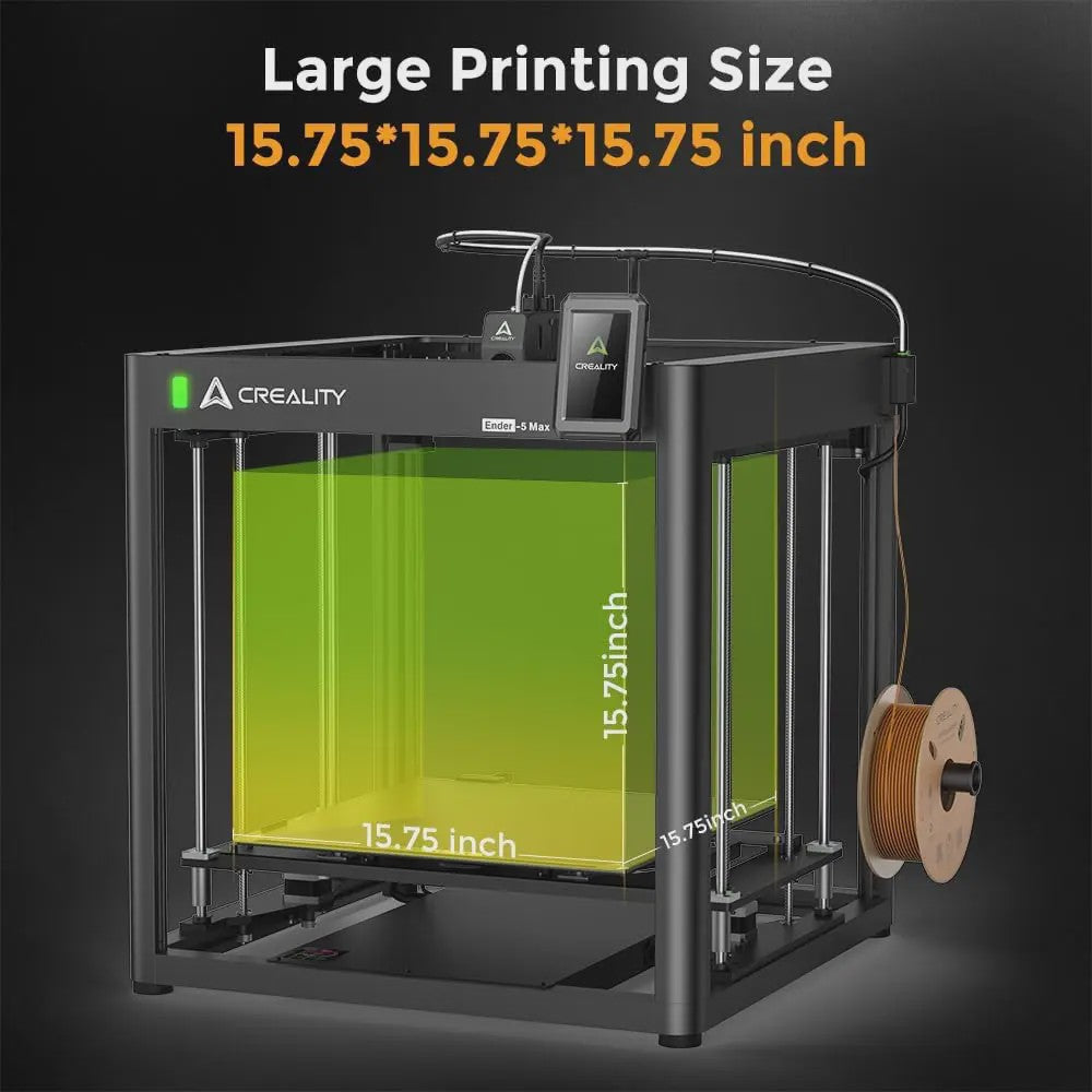Creality Ender 5 Max 3D Printer: Snel, Groot & Precisie