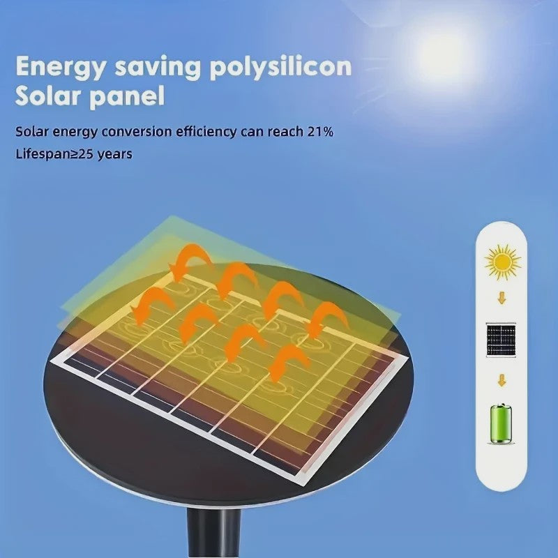 UFO Solar Buitenlamp met Bewegingssensor - Automatisch Aan/Uit