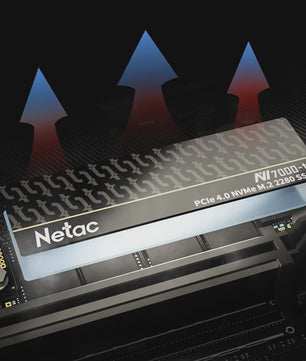 Netac NV7000-t NVMe SSD 2TB PCIe 4.0 M.2 2280 - 7400MB/s Leessnelheid