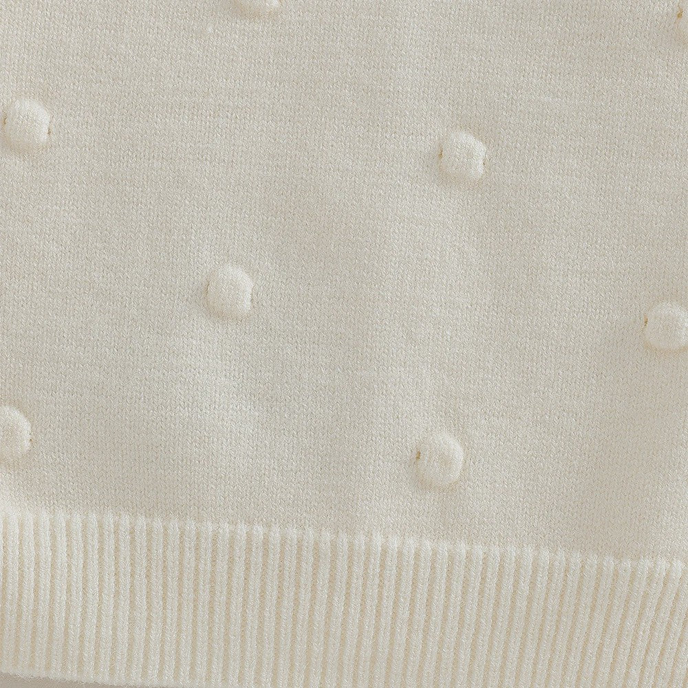 Zachte Gebreide Vestjes voor Meisjes (2-8 jaar) met Kleurrijke Bloemen - Perfect voor Herfst & Winter