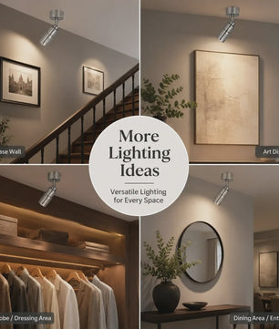Verstelbare Zoom LED Spot 9W - COB Track Light met Instelbare Bundelhoek (3°-60°) voor Huis, Galerie, Winkel