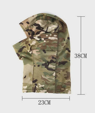 Tactische Camouflage Balaclava - Volledig Gezicht Masker voor Fietsen & Jagen