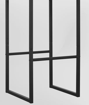 Set van 2 Moderne Keuken Barkrukken met Rugleuning en Voetensteun - Ergonomisch Design