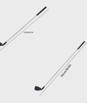 Verstelbare Golf Putter Set - Kinderen & Volwassenen - Lichtgewicht Plastic & Metaal