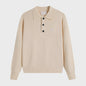 Dames Gebreide Poloshirt met Omvouwbare Kraag en Hartje - Comfortabel & Ademend