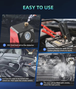 Professionele Rookmachine & Lekdetector voor Auto's - EVAP Systeem Diagnose