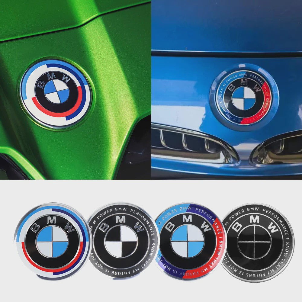 BMW Embleem Vervanging 74/82mm - Motorkap, Kofferbak Badge