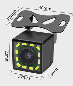 Universele HD Achteruitrijcamera met Nachtzicht & Groothoek - Waterdicht