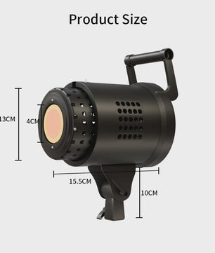 135W Bowens LED Studio Lamp met 90cm Honeycomb Softbox & Statief
