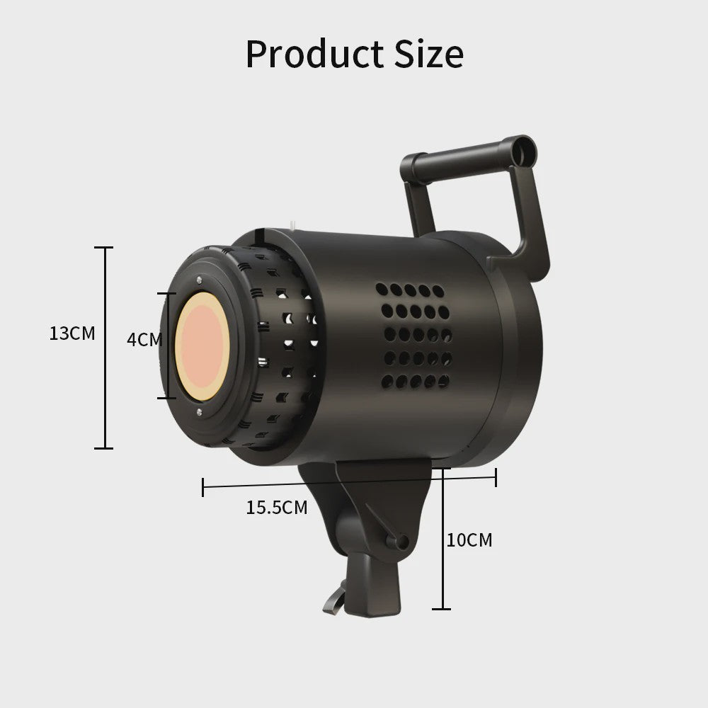135W Bowens LED Studio Lamp met 90cm Honeycomb Softbox & Statief