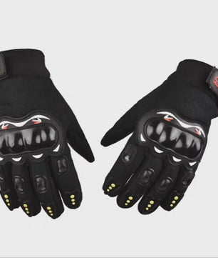 Motorhandschoenen Volledig Vingerbeschermend Ademend voor Motorrijden, Fietsen & Outdoor Sport