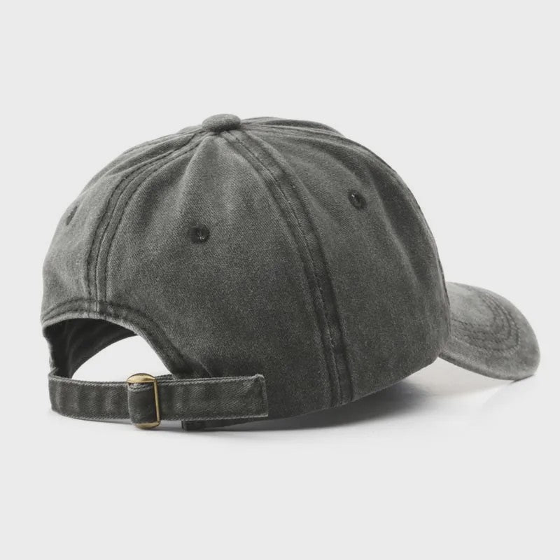 Retro Brooklyn Baseball Cap - Katoen, Verstelbaar, Unisex