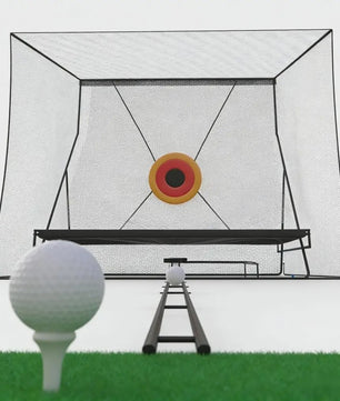 Stevig Golf Oefennet 3.6m x 2.7m met Bal Retour & Draagtas - Indoor/Outdoor Golf Trainingsnet