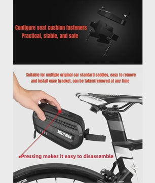 Waterproof E-bike Batterij Pack 36V/48V 10Ah/12Ah Li-ion met 2A Snellader