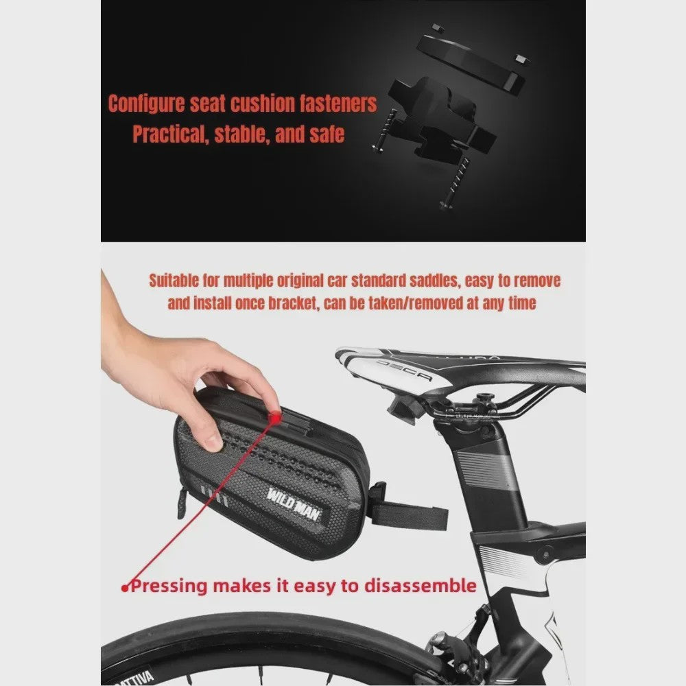 Waterproof E-bike Batterij Pack 36V/48V 10Ah/12Ah Li-ion met 2A Snellader