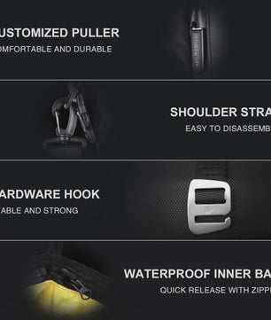 Rhinowalk Motor Bagage Tas 10/20/30L - Waterdicht, Multifunctioneel & Universeel