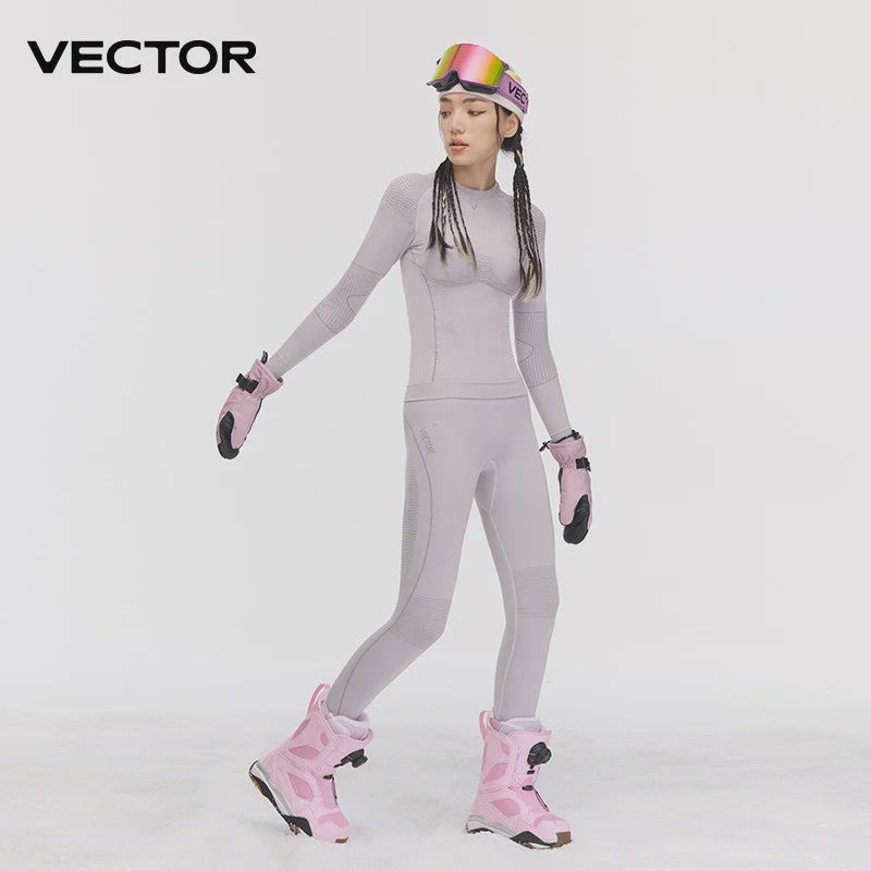 VECTOR Thermisch Ondergoed Set Dames Heren - Sneldrogend & Warm