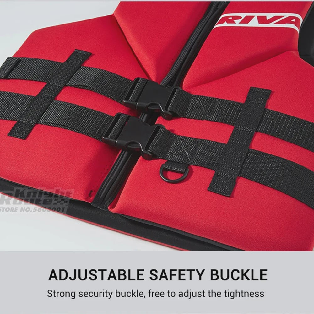 Veiligheidsvest Volwassenen - Neopreen Reddingsvest voor Watersport, Kajakken, Wakeboarden & Motorboten