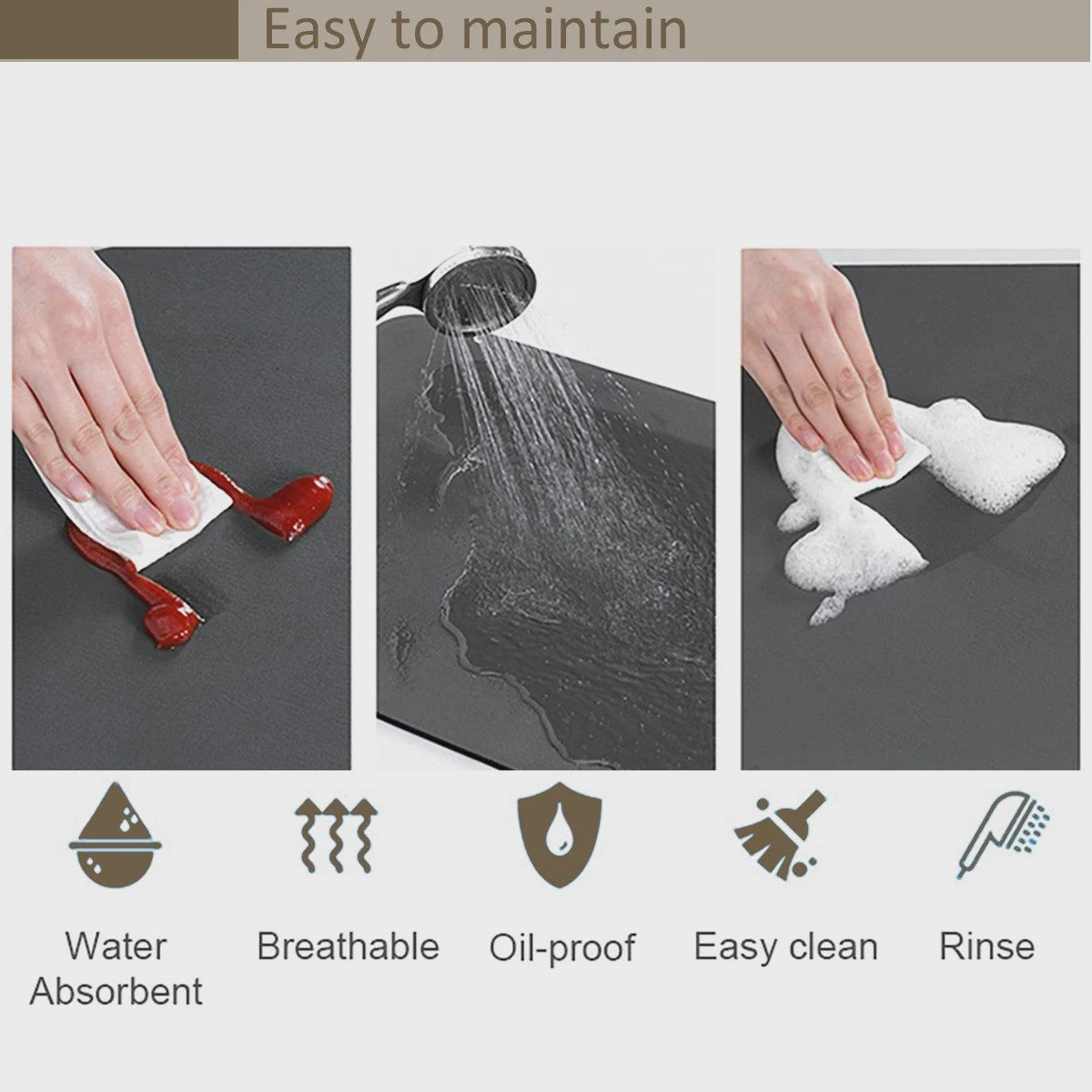 Professionele Poker Tafelmat - Anti-slip & Geluidsdempend - 120x60cm of 180x90cm
