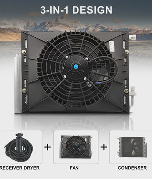Universele 12V Elektrische Airconditioner voor Auto, Vrachtwagen, Bus & Camper